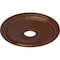 Ekena Millwork Diane Ceiling Medallion (Fits Canopies up to 5 3/8"), 18"OD x 3 5/8"ID x 1 1/8"P, Copper Penny CM18DICPS - alternate 4